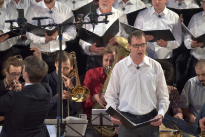 Weihnachtskonzert der Bergfinken in der Annenkirche mit Banda Internationale; Dresden, 08. 12. 2018