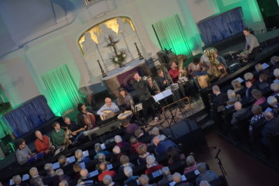 Weihnachtskonzert der Bergfinken in der Annenkirche mit Banda Internationale; Dresden, 08. 12. 2018